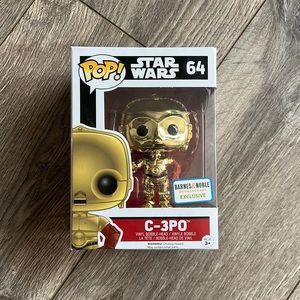 Funko Pop Star Wars C-3PO #64, Barnes & Noble Exclusive